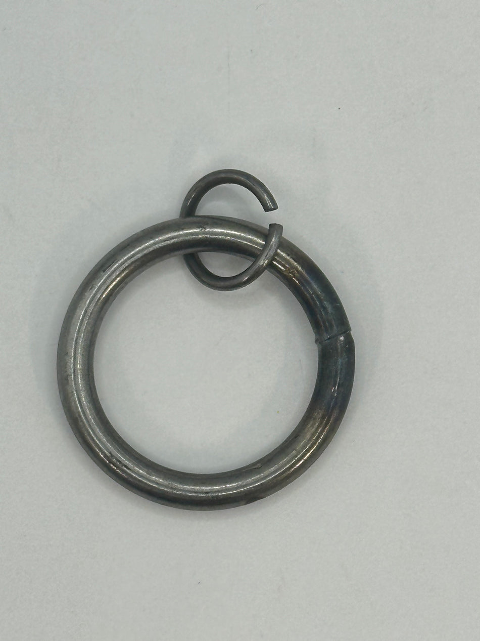 Welded Steel Curtain Ring - Self Colour