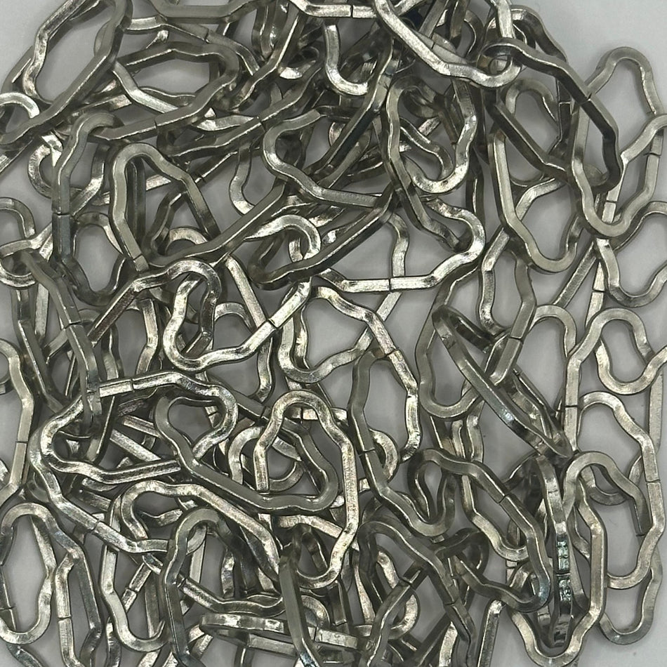 Nickel Plated Steel Decorative Gothic Chain