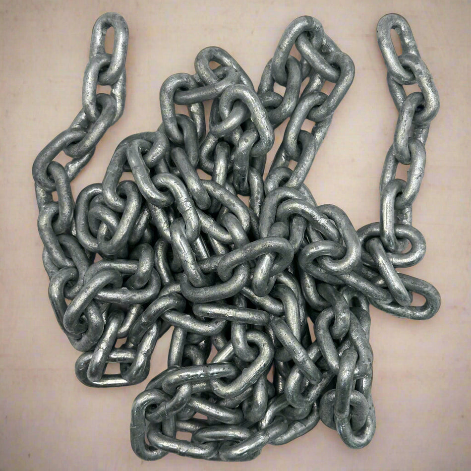 Short Link Welded Chain - Hot Galvanised DIN766