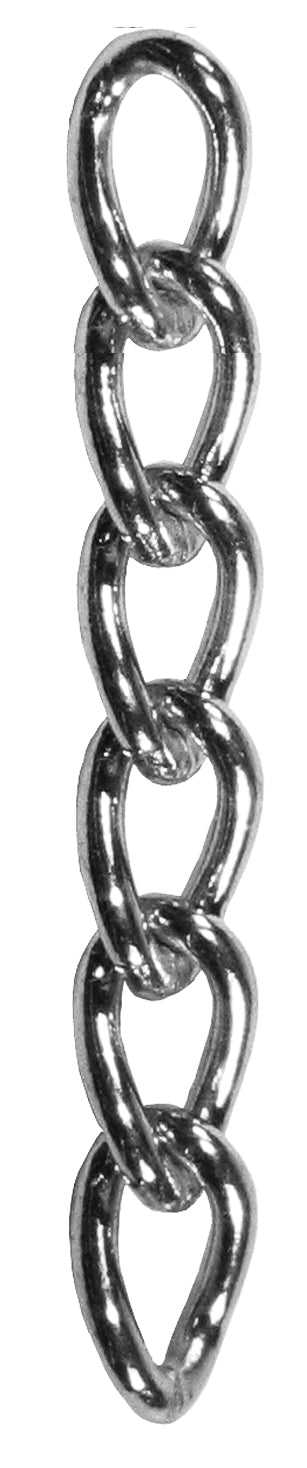 Zinc Plated Twisted Link Chain