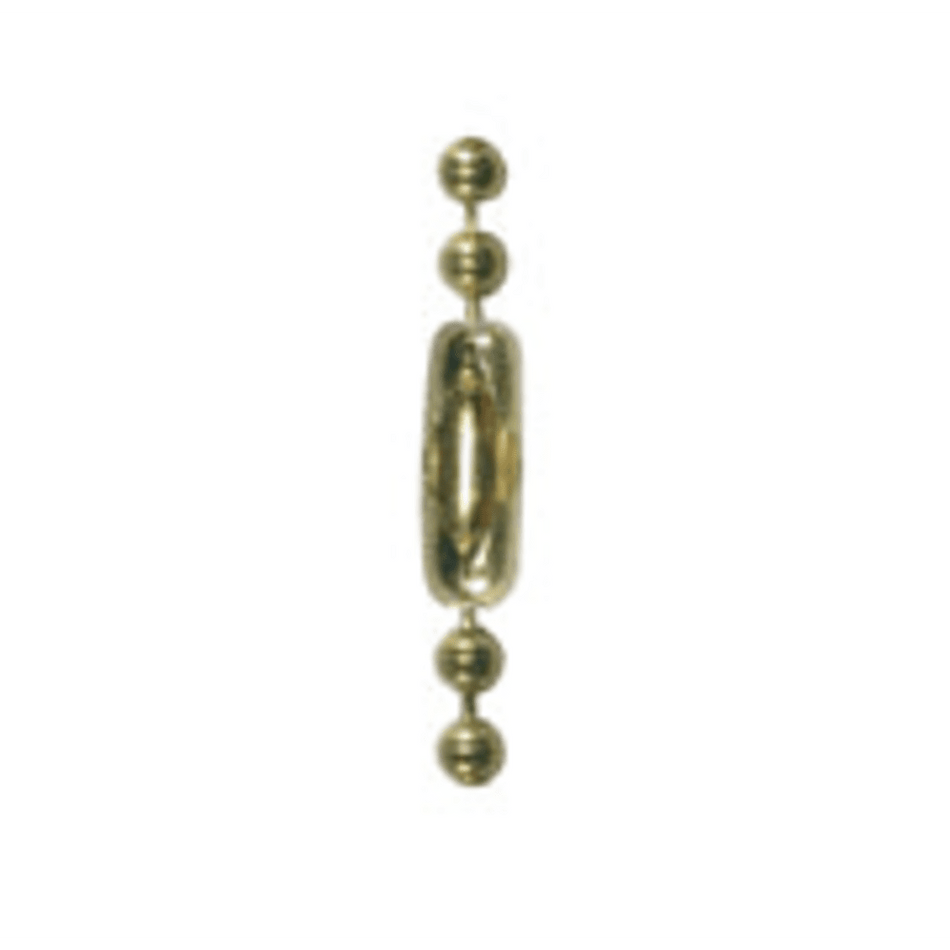 Polished Brass Ball Chain Connectors