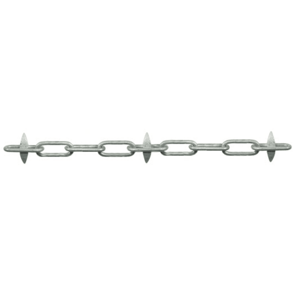 Hot Galvanised Steel Chain Diamond Spiked Every 4th Link